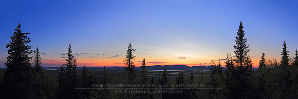 0541 - A - Pyhatunturi at night - HD