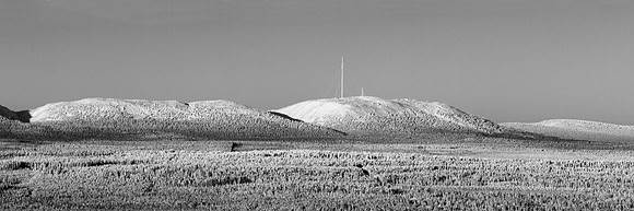 0573 - A - Pyhatunturi at winter day b&w - HD