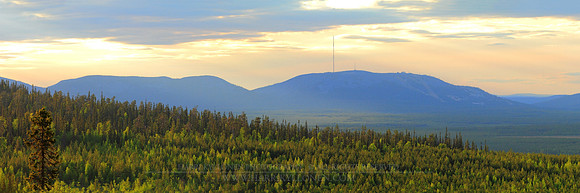 0543 - A - Early summer view to Pyhatunturi - HD
