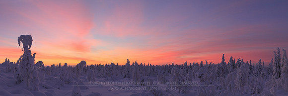 0727 - A - Mustavaara sunset - HD