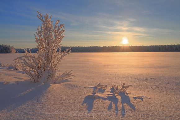 0746 - A - Mustajarvi sunset
