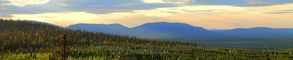 1385 - Sunrays over Pyhätunturi