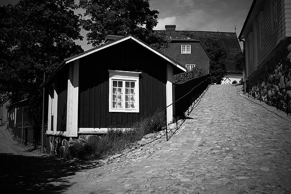 0829 - B - Old houses in Porvoo