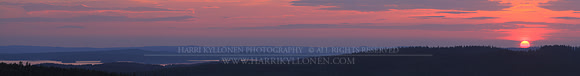 1411 - Kammiovuori sunset view