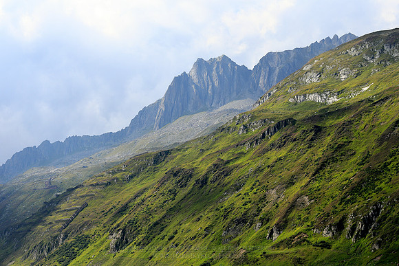 1783 - View from Oberalppass