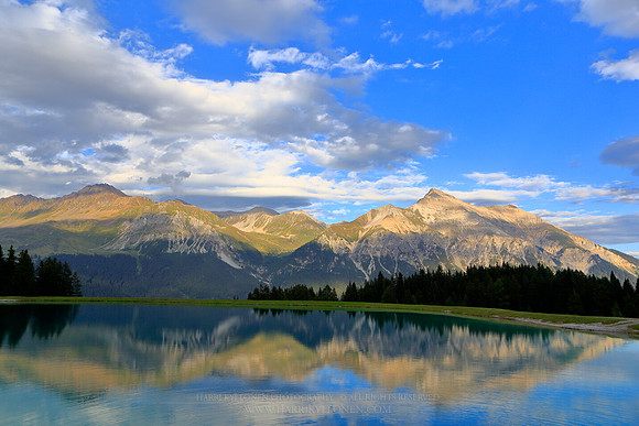 1771 - Mountains reflected from the pond