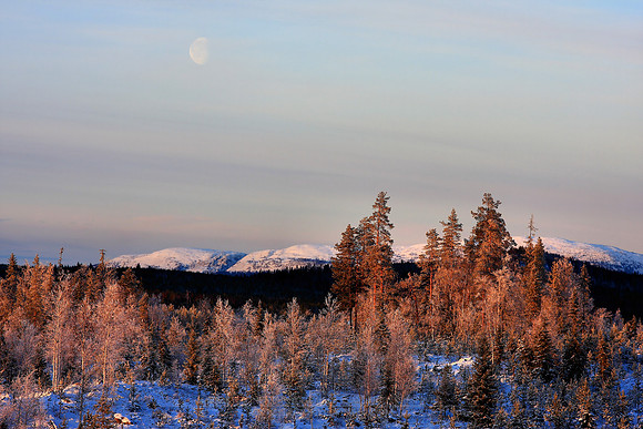 0383 - A - Pyhatunturi and the moon