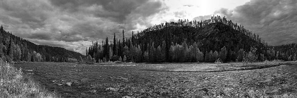 0566 - A - Kitkajoki b&w - HD