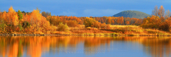 0413 - B - Fall colors at river III