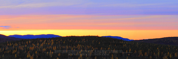 0434 - B - Pyhatunturi at sunset - HD