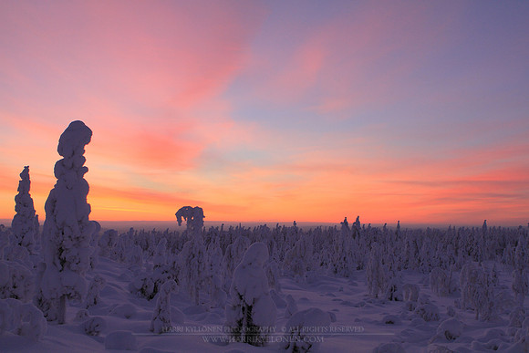 1099 - B - Mustavaara sunset
