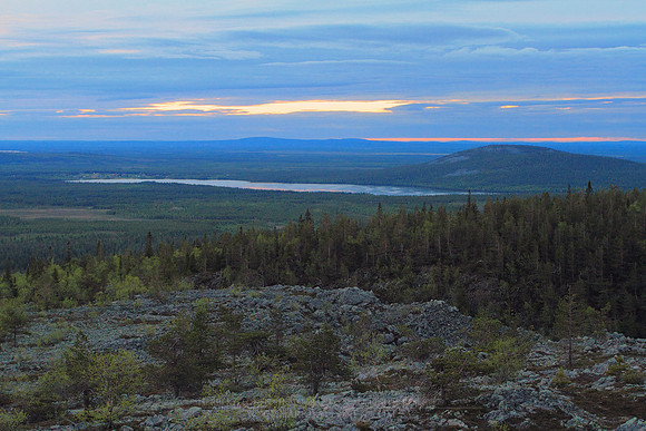 1113 - B - Pyhajarvi at night