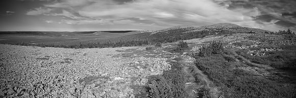 1302 - B - Trail to Pyhatunturi- Bw - HD