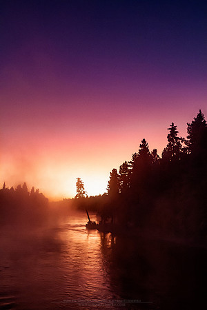 1802 - Kiveskoski at winter sunset II