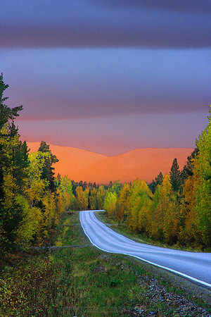 0265 - A - Red mountains