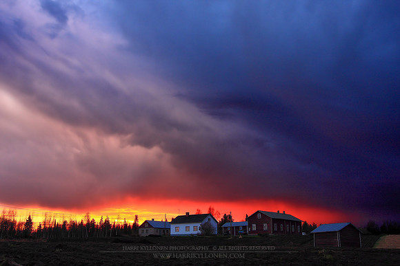1031 - Stormy sunset