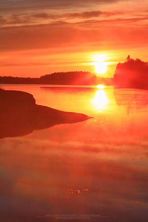 0062 - B - Mist at sunset II