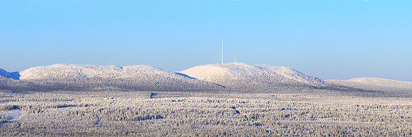 0496 - A - Pyhatunturi at winter day - HD