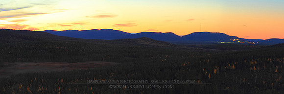0435 - A - Pyhatunturi at sunset II - HD