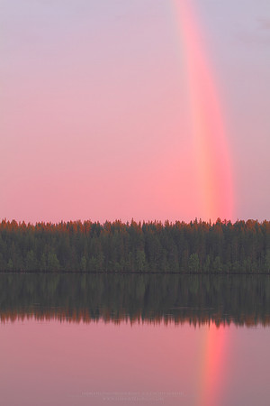1115 - B - Rainbow at Mustajarvi II