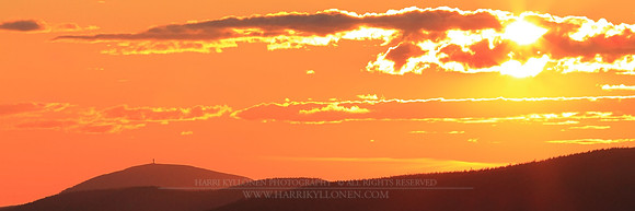0600 - A - Luosto under the sunset