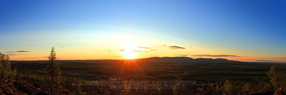 0551 - A - Midnight view to Pyhatunturi - HD