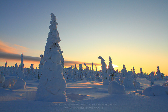 1192 - B - Winter sunset