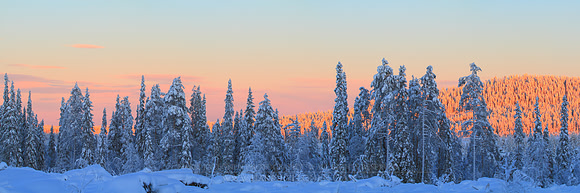 1187 - B - Airosvaara at winter sunset - HD