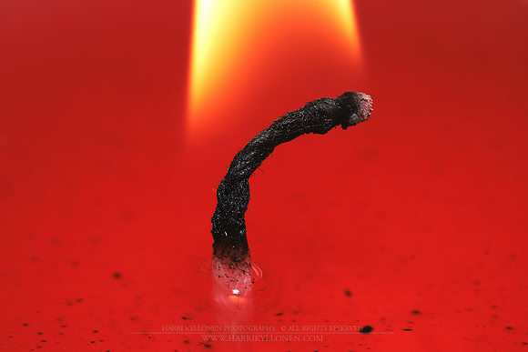 0188 - B - Red candle