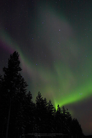 0247 - A - Red and green auroras